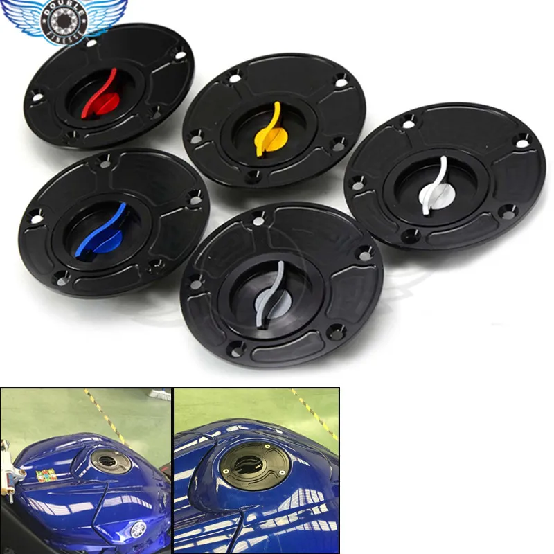 

CNC Aluminum Motorcycle Fuel Gas Tank cap Cover for YAMAHA YZF R25 R3 MT-07 MT-09 MT-10 YZF R1/R6 MOST OF for YAMAHA MOTORCYCLE