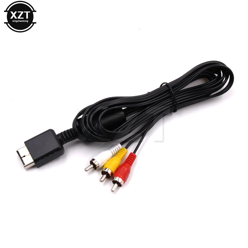 Кабель адаптер для ТВ 1 8 м 3RCA кабель AV аудио видео Sony Playstation 2 3 PS2 PS3 мультимедиа
