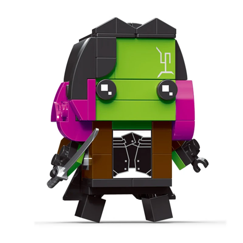 Decool мини-фигурки с надписями DC Marvel Super Heroes Endgame Мстители Бэтмен Brickheadz строительные блоки кирпичи игрушки - Цвет: Style 22