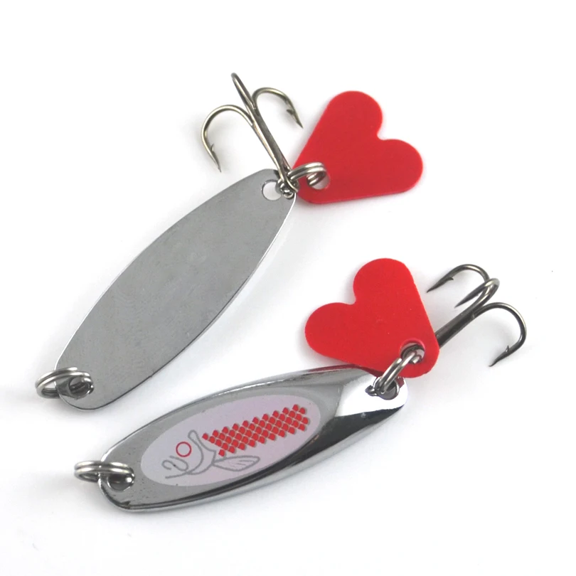 MNFT 2PCS Spinner Sequin Paillette Baits 7g Metal Fishing Spoon