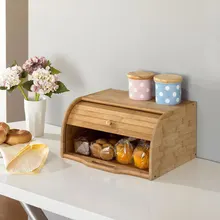 Креативный бамбуковый хлебный Пыленепроницаемый Чехол Европейский стиль эко держатели для кухни из натурального дерева стол органайзер коробка для хранения