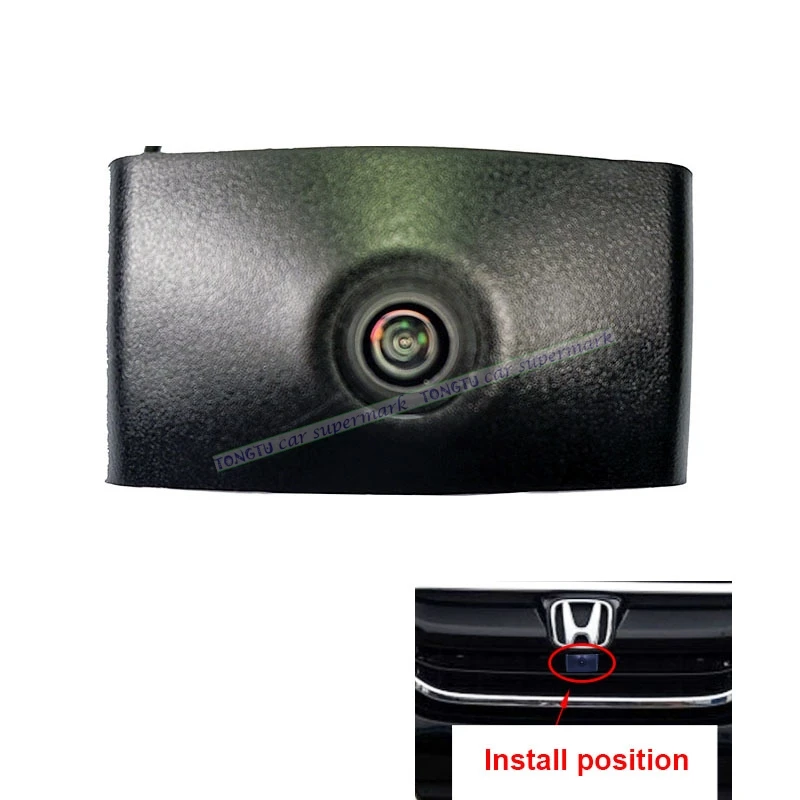 

Night Vision Color Vehicle Logo Mark Emblem Front View Camera for Honda URV 2017 Support PAL& NTSC System