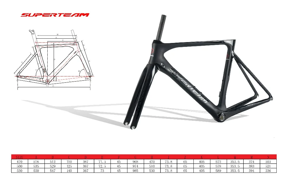 Top Superteam Complete Full Carbon Road Bike Full Carbon Bike Road Frame 22 speed Road Bicycle, Full carbon Complete Frame Bike 9