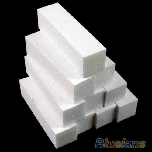 

2017 5Pcs White Nail Art Buffer File Block Pedicure Manicure Buffing Sanding Care DIY Make Up