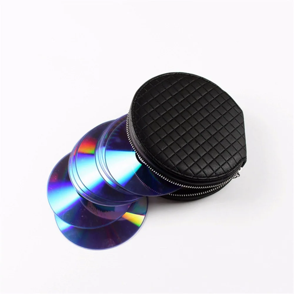 20pcs Disc CD Holder Storage Box PU Leather DVD Car Organizer Bag VCD