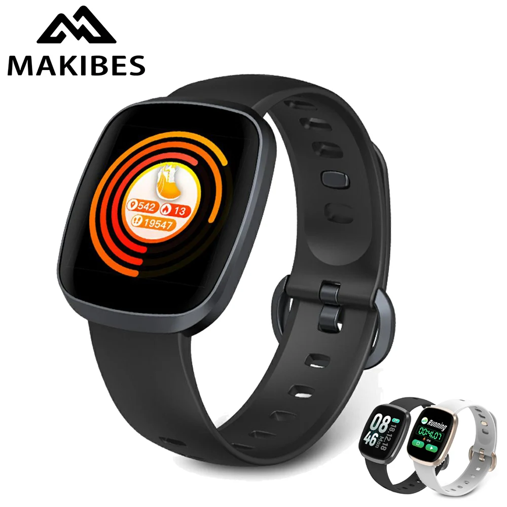 

New MAKIBES HR5 Wristband Smart Bracelet 60 days Standby Fitness Tracker SmartBand for xiaomi iPhone7 Huawei HR3 upgrade version