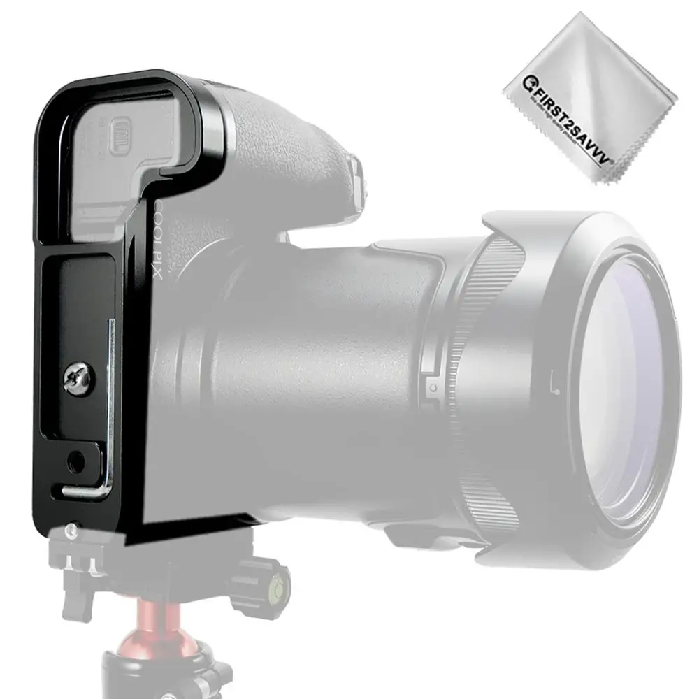 Обновленная версия Quick Release L Пластина батарея Нижний Кронштейн фиксированная База держатель рукоятка для Nikon Coolpix P1000 Dslr камера