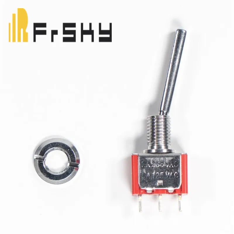 

FrSky ACCST Taranis Q X7 Transmitter Spare Part 1 Position Long Toggle Switch 1 2 Position Long Toggle Switch For RC Model Toys