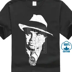 Al Capone Винтаж портрет футболка мафия толпа Familia Чикаго Гангстер босс США