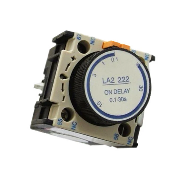 

2Pcs New Air Delay Head For AC Contactor LA2 LA3