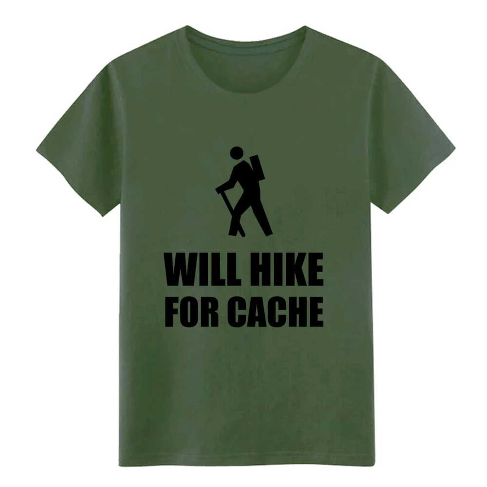 will hike for cache geocaching t shirt men Printing 100% cotton S-XXXL Trend Interesting New Style Spring Natural tshirt will hike for cache geocaching t shirt men Printing 100% cotton S-XXXL Trend Interesting New Style Spring Natural tshirt