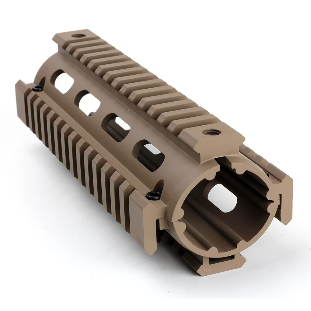 AR-15 M4 Handguard كاربين 6.7 بوصة شحن تعويم Handguards 2 قطرة في رباعية السكك الحديدية أيرغون الهواء بندقية Handguard نطاق جبل AR-15 M4 Handguard كاربين 6.7 بوصة شحن تعويم Handguards 2 قطرة في رباعية السكك الحديدية أيرغون الهواء بندقية Handguard نطاق جبل