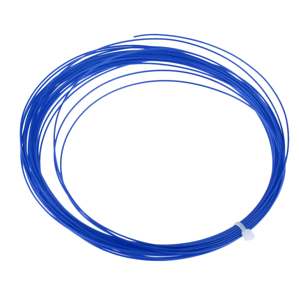 Premium Tennis Racquet Badminton Racket String Reel Wire 10 Meter DIY Tools -6 Color Available Badminton Racket String