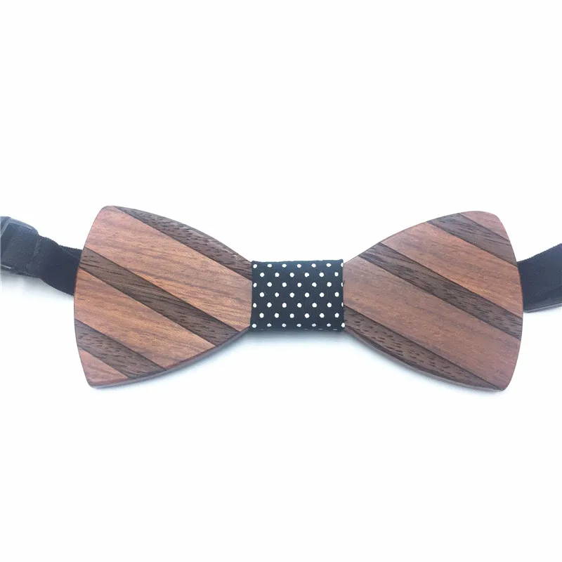 Bilimi Wood Bow Tie Mens Wooden Bow Ties Party Business Butterfly