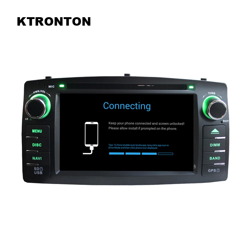 

For BYD F3 Toyota Corolla E120 Android 9.0 Car DVD Player GPS with Radio RDS Mirror Link WiFi DVR DAB+ Audio Stereo Video System