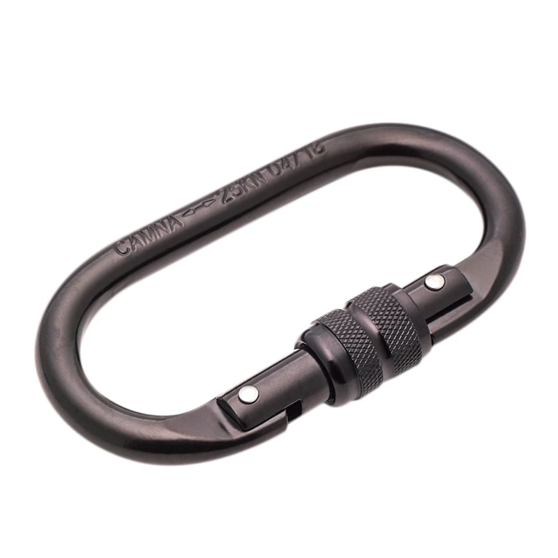 

Camna Climbing Carabiner Clip-On Lock 25Kn For Rock Climbing, Charming Hammock Camping