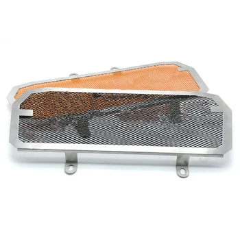 

For KTM Duke 390 2013 2014 2015 Duke 125 200 Motorcycle Stainless Steel Radiator Guard Protector Grille Grill Cover Orange Black