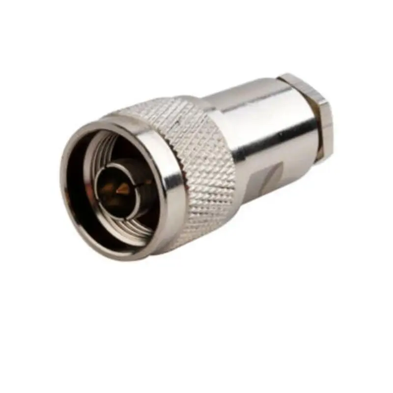 

1PCS RF N Male Plug Clamp Coaxial Connector for LMR195 RG58 RG142 RG400 Cable