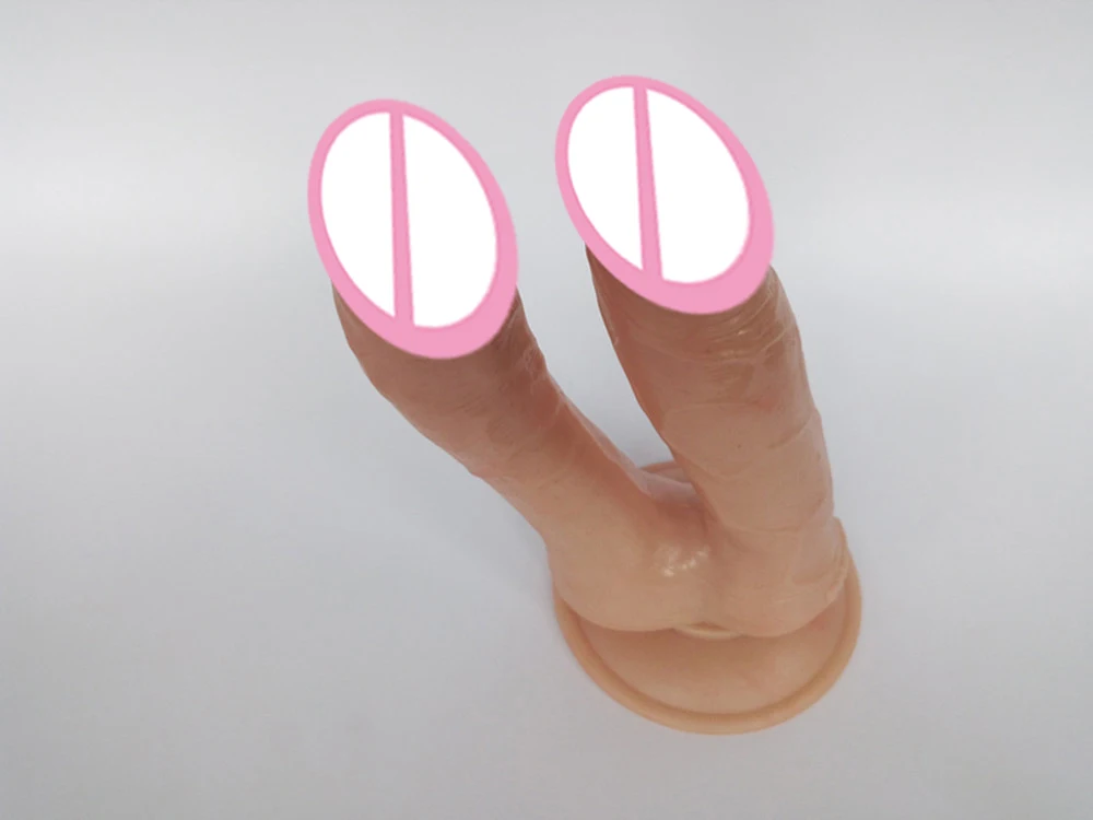 3 color sale Two head Huge Dildo , Big Dick Sex toys clitoral Realistic Huge Dildo, penis Sex Toys for woman Sex product