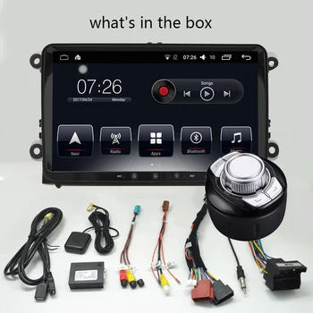 

Car Stereo Radio GPS Navigation VW 9" 2GB/16GB Android 7.1 Bluetooth 64Bit Quadcore Auto Receiver Audio Multimedia Player FM RDS