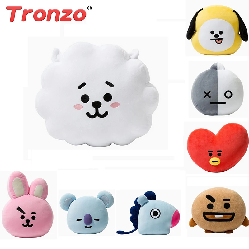 Tronzo Bangtan Boys BTS bt21 Kawaii Pillow Plush font b Toy b font cushion TATA VAN