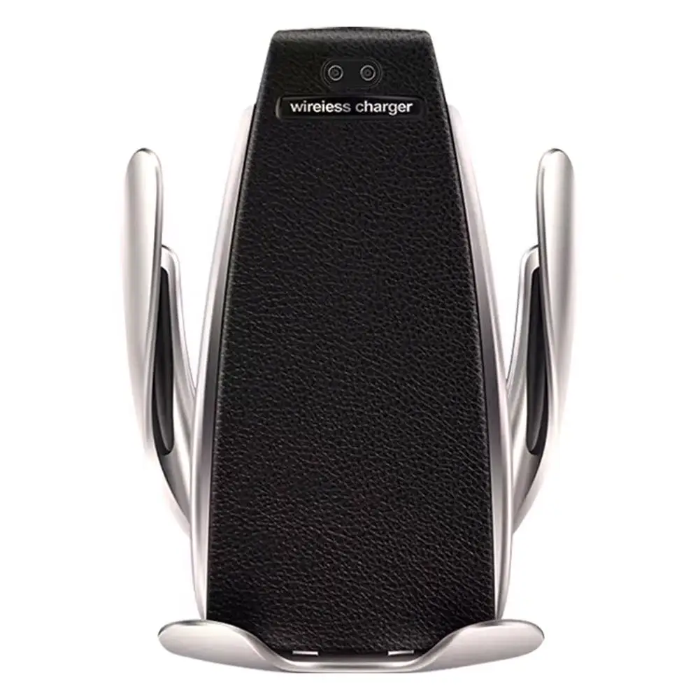 10W Wireless Car Charger Automatic Clamping Fast Charging Phone Holder Mount In Car For IPhone Xr Huawei Samsung Smart Phone
