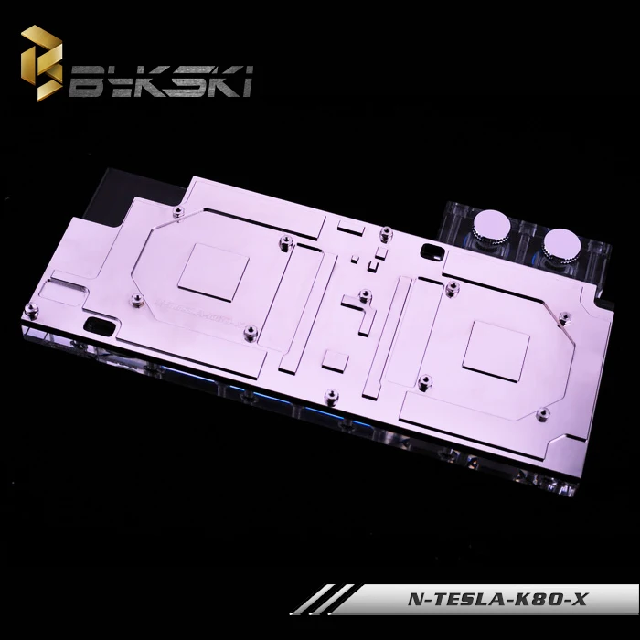 Bykski N-TESLA-K80-X блок водяного охлаждения GPU для LeadTek NVIDIA Tesla K80M