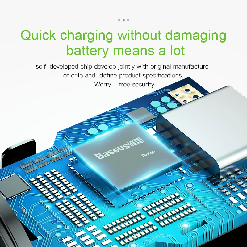 Автомобильное зарядное устройство Baseus 30 Вт Quick Charge 4 0 AFC SCP для iPhone Samsung Huawei PPS