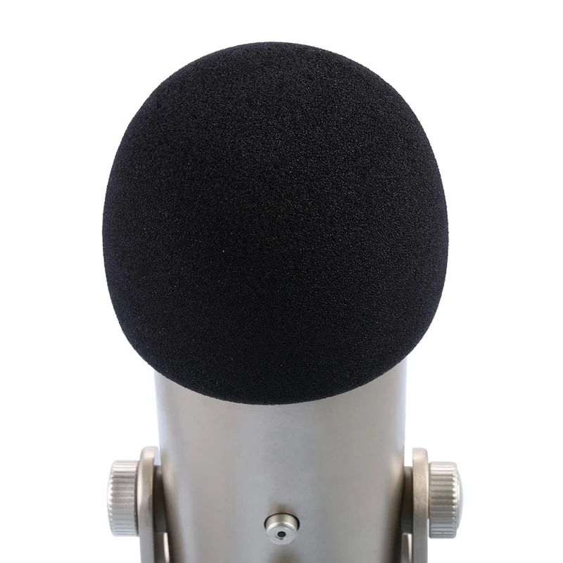 Горячее предложение! Распродажа! Чехол для микрофона губка микрофон на лобовое стекло для синего Yeti, Yeti Pro конденсаторный микрофон(черный, 3 шт