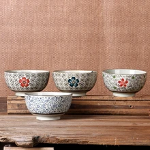 Миска для лапши керамический пищевой контейнер для салата, супа, риса, миска высокого качества, Обеденный набор, японские столовые приборы кухонные принадлежности, набор