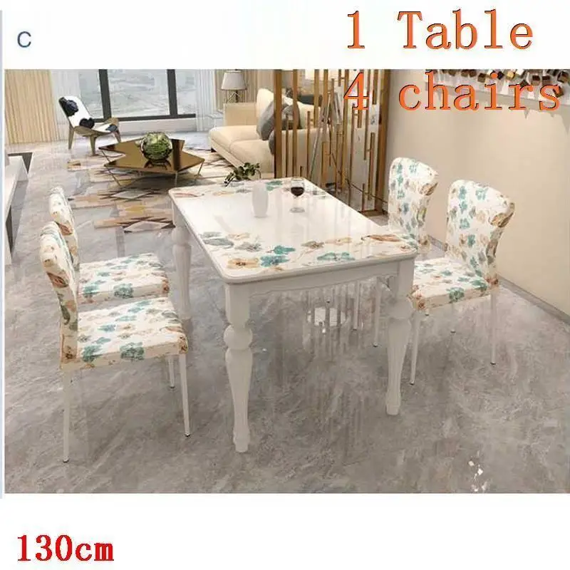 Meja Makan Redonda Escrivaninha Juego De Dinning Set Tavolo Da Pranzo Tisch A Langer комната комедор стол Меса обеденный стол - Цвет: MODEL W