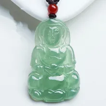 Colgante de jade Necklace pendants fine jewelry choker diopside Fashion Superior Charm necklace pingente esmeralda