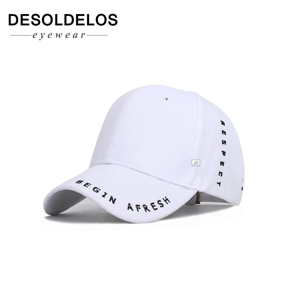 

2019 High Quality Letter Embroidered Baseball cap Simple Casual Hat Summer Spring Man Woman Trend Black Adjustable Snapback Bone
