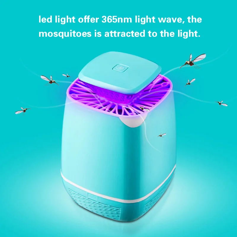Нетоксичное освещение Электрический комаров вредителей моли ОСА убийца Светодиодный лампа для уничтожения насекомых вредителей ловушка для насекомых борьба с вредителями USB питание
