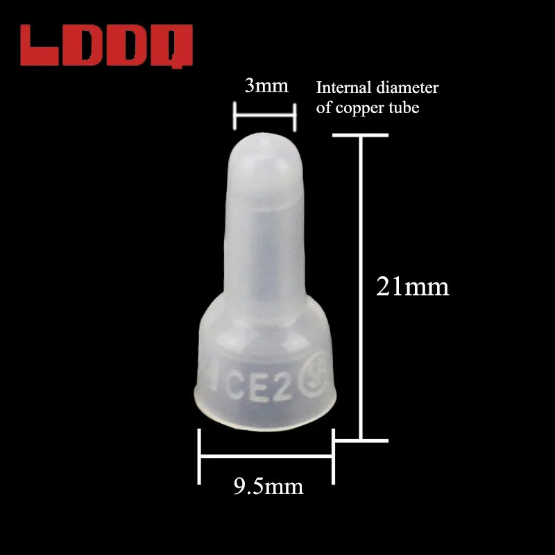 Ldq 100 Шт Закрытый Конец Обжимной колпачок s 16 14 AWG провода соединители нейлоновые