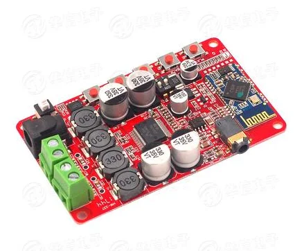 

DC 8-25V Wireless Bluetooth 4.0 Audio Receiver Digital TDA7492P 25W+25W Amplifier Board