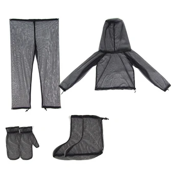 

Outdoor Camping Adventure Anti-Mosquito Suit Anti Partial Suit Summer Fishing Breathable Mesh Clothing