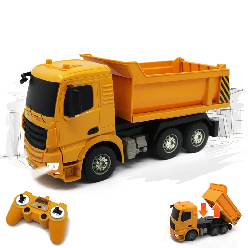 

1:26 Rc Truck Excavator Toy Remote Control 2.4Ghz Engineering Dump Truck Model Vehicle Toys rc tractor