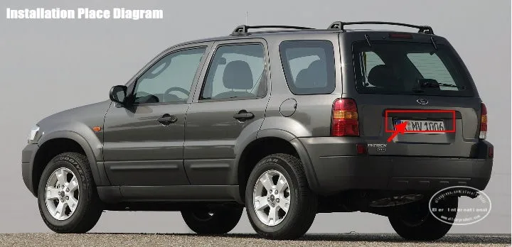 Liislee заднего Камера/Обратный Камера для Ford Escape/Maverick/Маринер 2001~ 2006/номерных знаков лампа OEM/Ночное видение