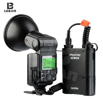 

Godox Witstro AD360II-C TTL 360W GN80 Powerful Speedlite Flash Light + 4500mAh PB960 Lithium Battery for Canon EOS Camera