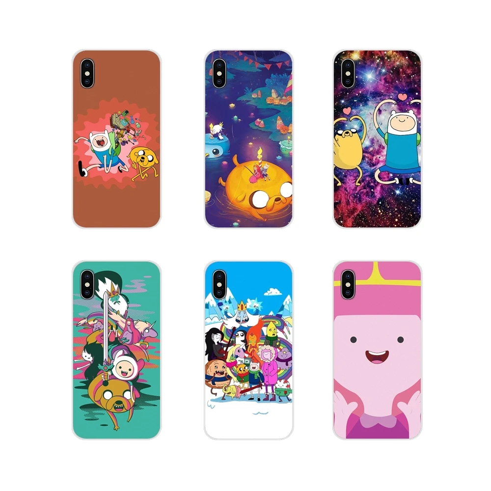 For Samsung Galaxy S4 S5 MINI S6 S7 edge S8 S9 S10 Plus Note 3 4 5 8 9 Adventure Time Accessories Phone Shell Covers | Мобильные