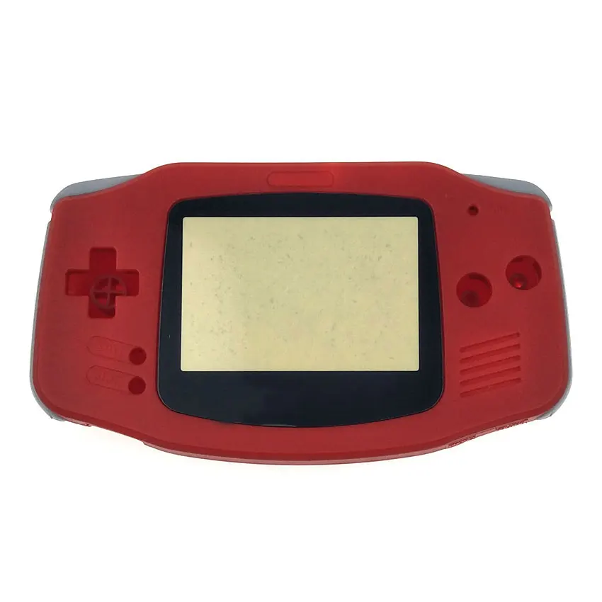 YuXi пластиковый цветной и прозрачный корпус Замена корпуса для nintendo Gameboy Advance для GBA игровой консоли чехол - Цвет: G