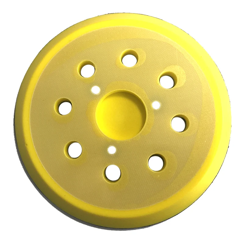 

5Inch 125MM 8-Hole Back-up Sanding Pad 3 Nails Hook and Loop Sander Backing Pad for Electric Grinder Power Tools Accessories