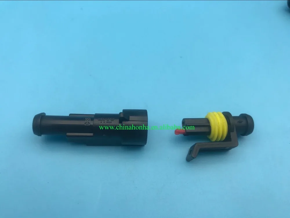 Бесплатная доставка DJ7011-1.5-11/21 мужской и женский 1 Pin Superseal герметичные