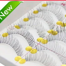 Прозрачный DIY накладные ресницы ручной работы Ресницы накладные ariticial с рисунками ресничек, модные eyewinker как аксессуары для макияжа