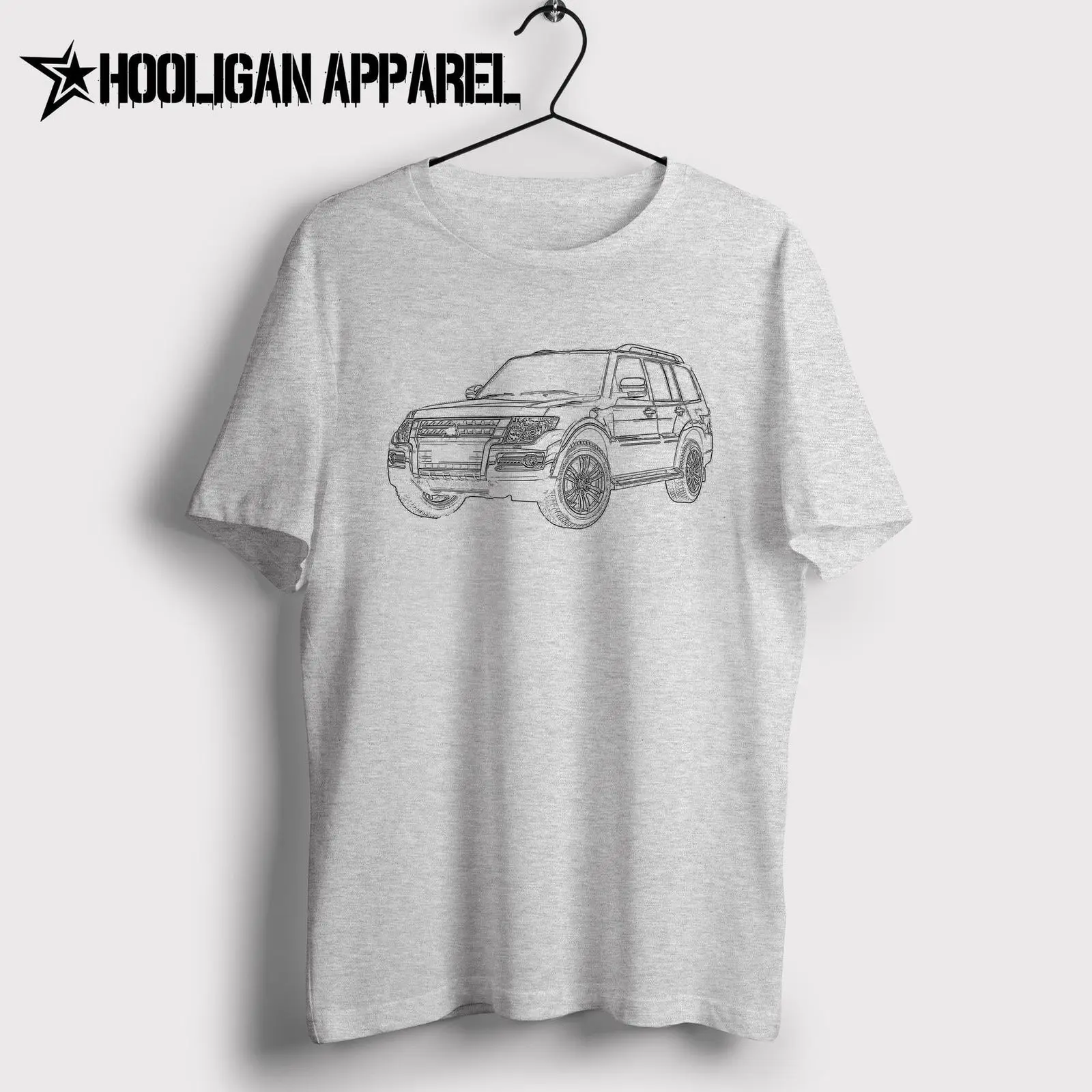 

New 2019 T-Shirt Printing Harajuku Funny Rick Tee Shirts Classic Japanese Car Fans Pajero Gls 2017 Inspired Car O-Neck Tee