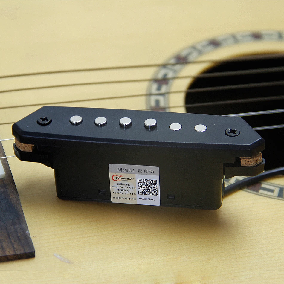 SKYSONIC A-710 Humbucker Soundhole гитара звукосниматель тон сбалансированный и теплый, доступен для звукового отверстия с 81-98 мм