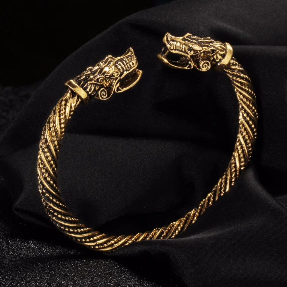 Новинка, браслеты с подвесками из нержавеющей стали для женщин и мужчин, серебряный золотой браслет с драконом и браслет, модные ювелирные изделия, подарок