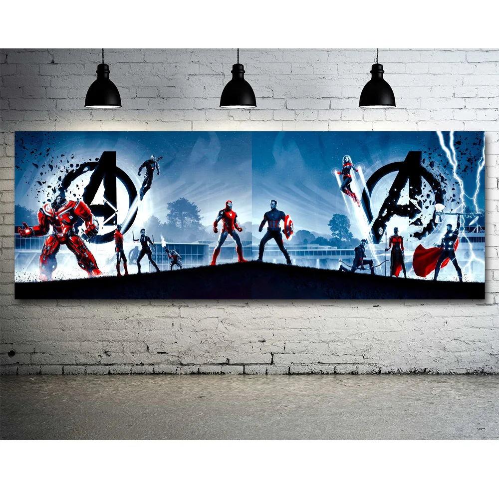 

Avengers Endgame Decorative Painting Newest Posters and Prints Wall Picture Canvas Art For Home Decor