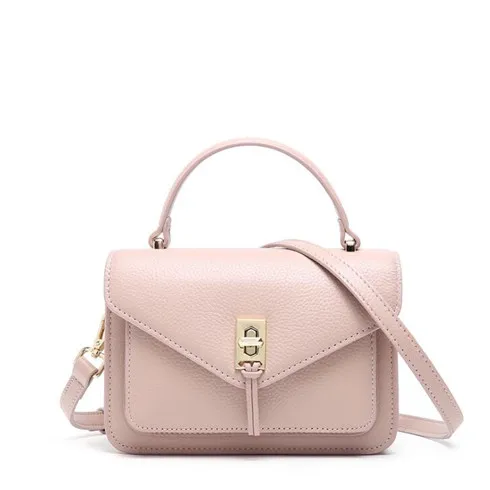 Лисохвост и Лилия летние Роскошные мини сумки женские сумки дизайнерские из натуральной кожи сумка через плечо женские сумки через плечо - Цвет: Pink